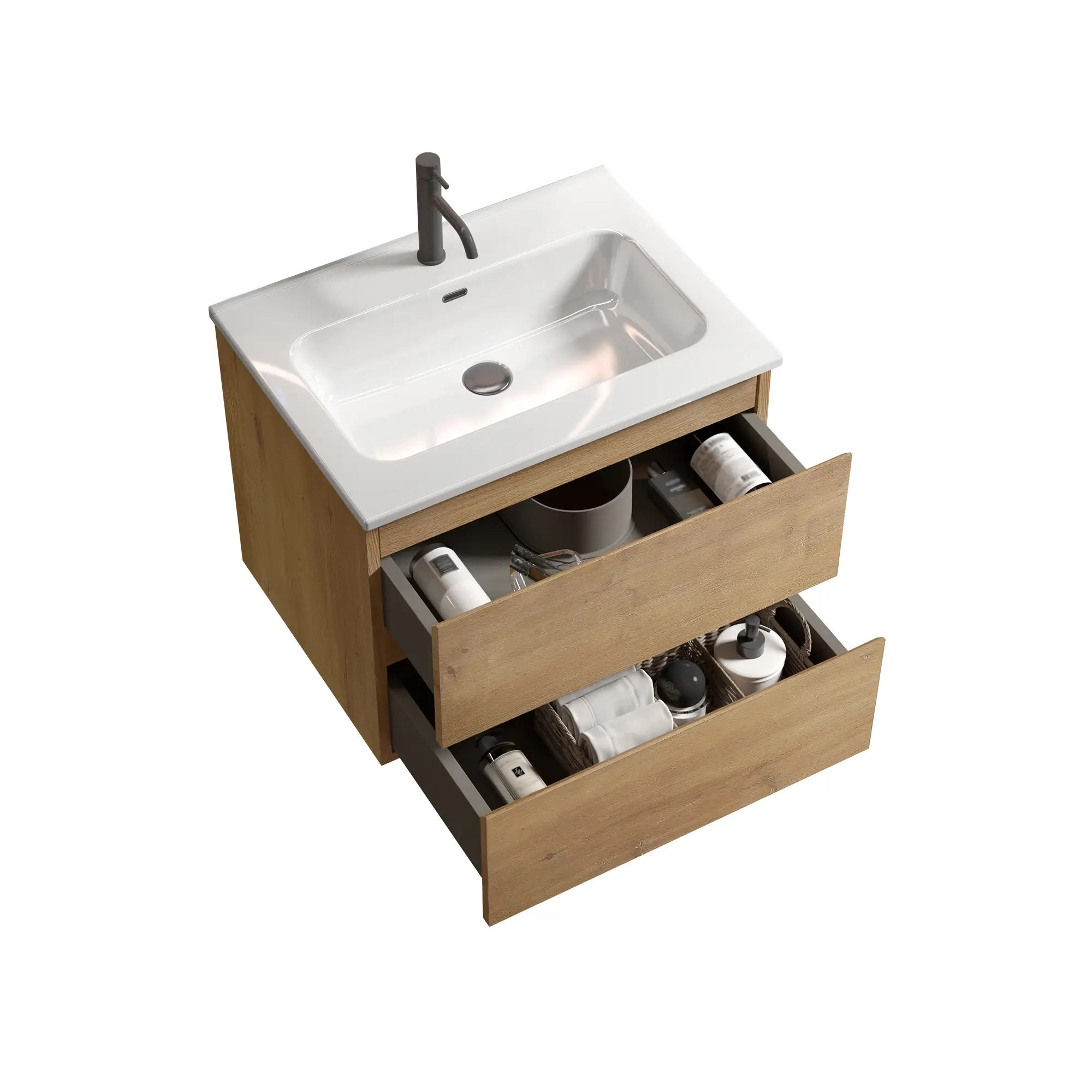 TIA 24" Wall Mount Bathroom Vanity by HouseOfZazla