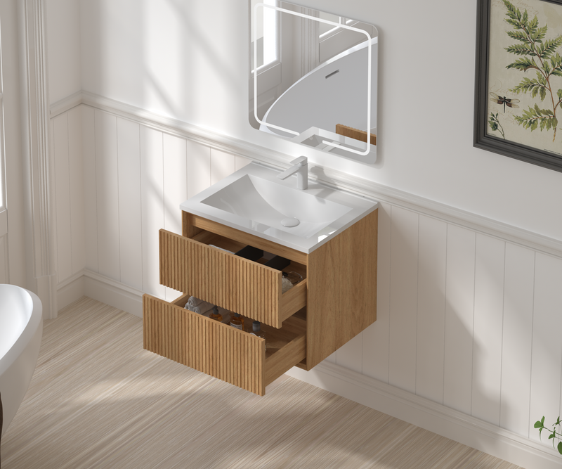 24" Floating Bathroom Vanity Set by HouseOfZazla