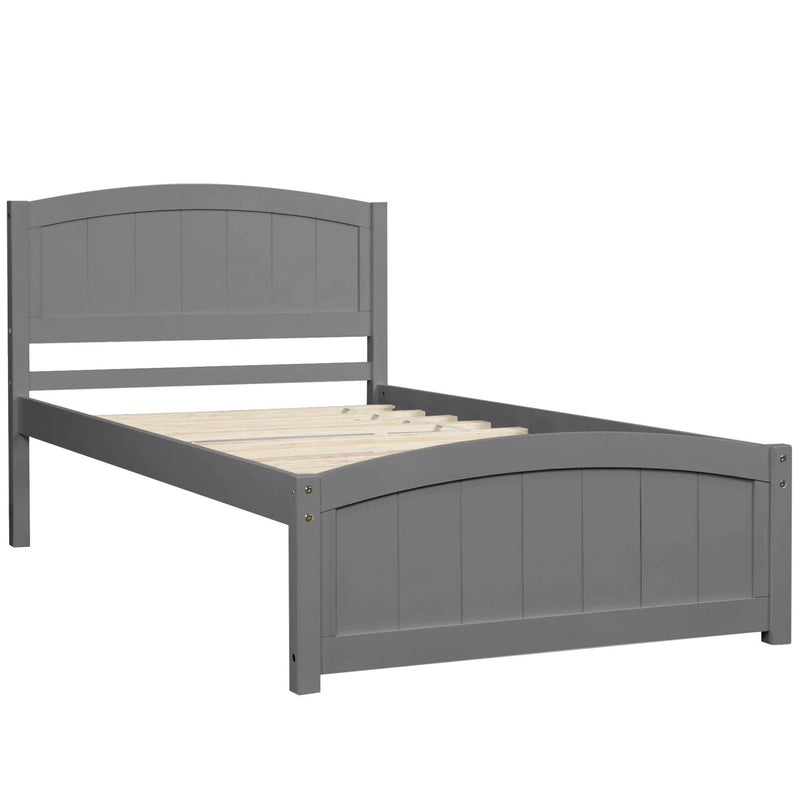 Platform Bed & Headboard, Footboard And Wood Slat Support by Unique Piece Furniture