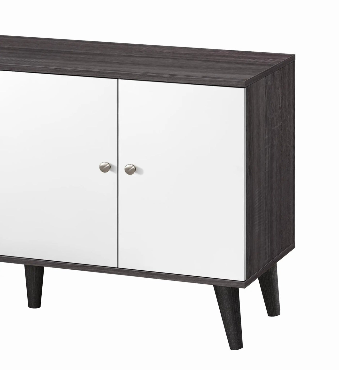Amidon - TV Stand, With 2 Storage Shelves And 1 Cabinet by Unique Piece Furniture