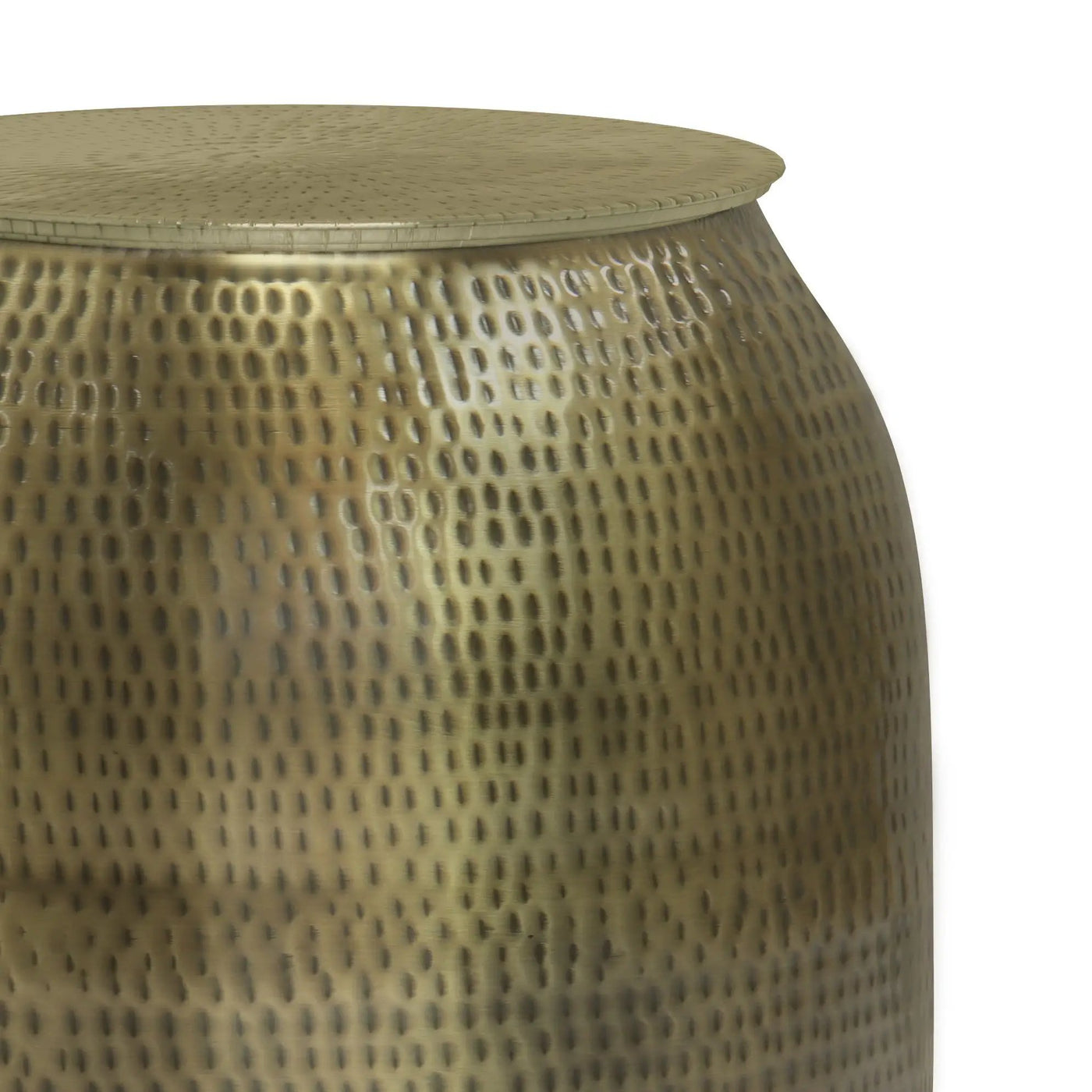 Griffen - Handcrafted Metal Storage Accent Table by HouseOfZazla