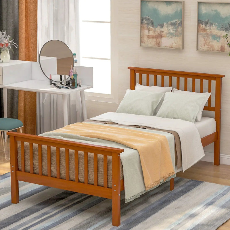 Platform Bed With Headboard And Footboard by Unique Piece Furniture