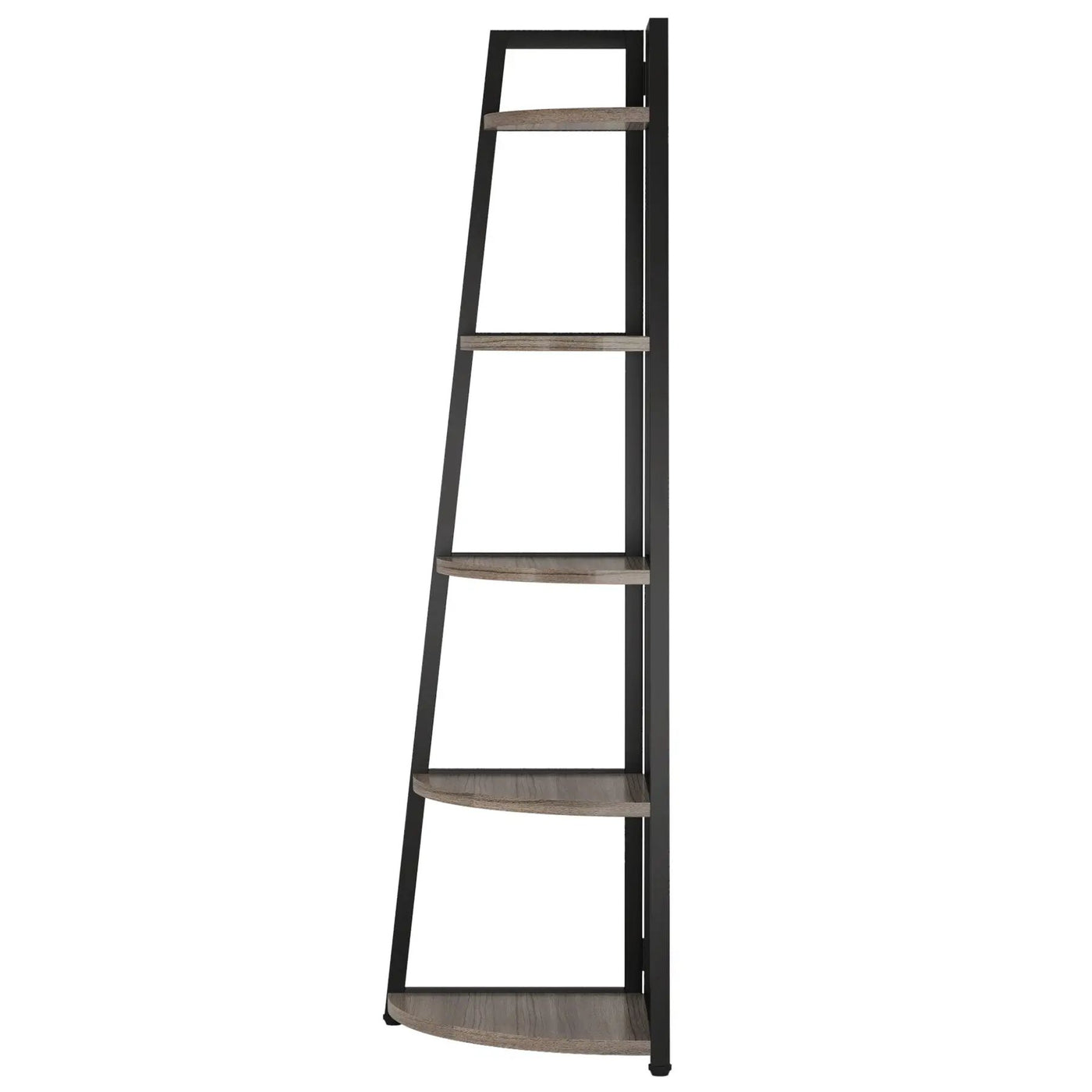 Tall 5 Tier Corner Bookshelf For Living Room by HouseOfZazla