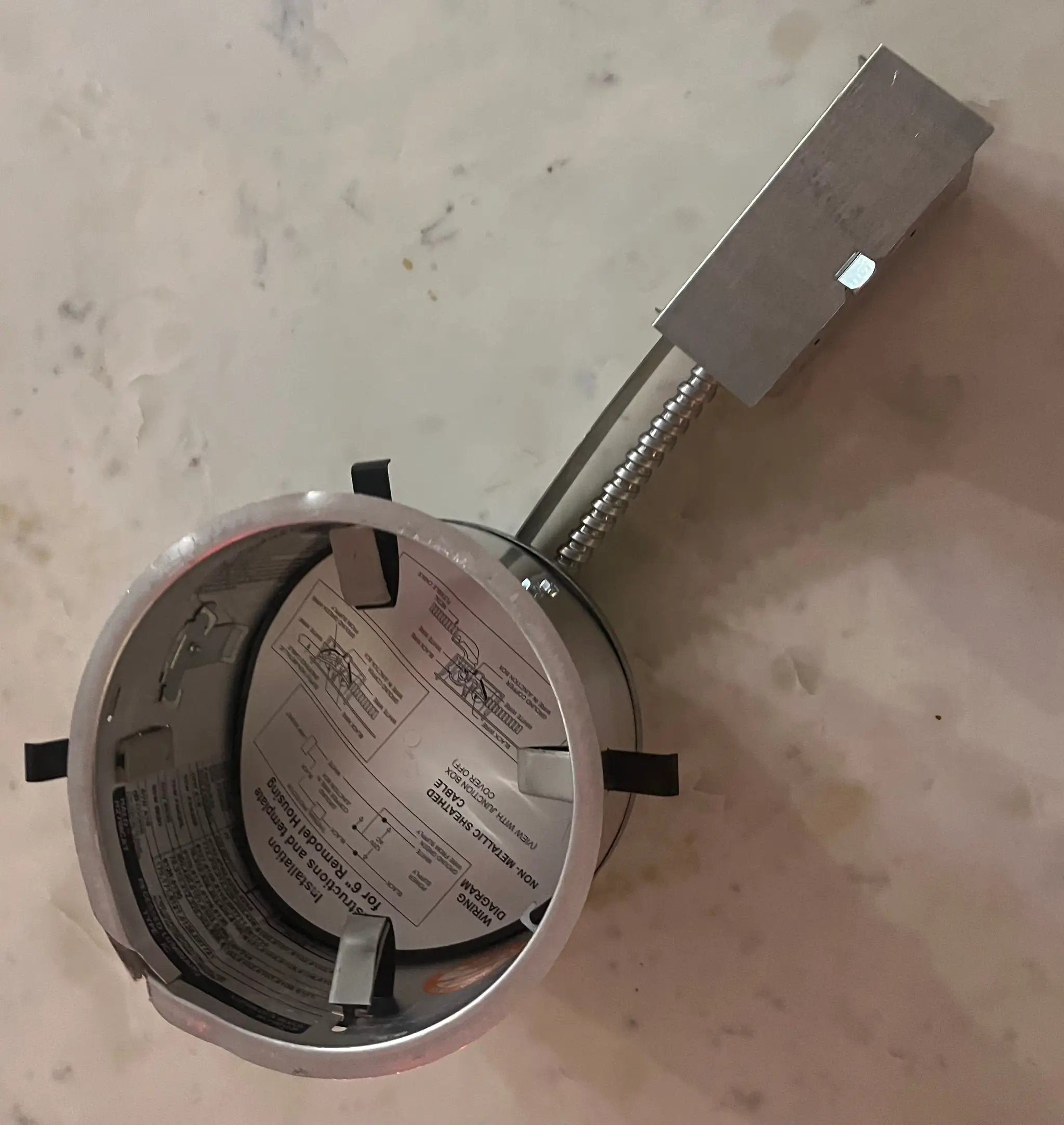 HALO H27 6 in. Aluminum Recessed Lighting Housing for Remodel Shallow Ceiling, Insulation Contact, Air-Tite by Selzalot
