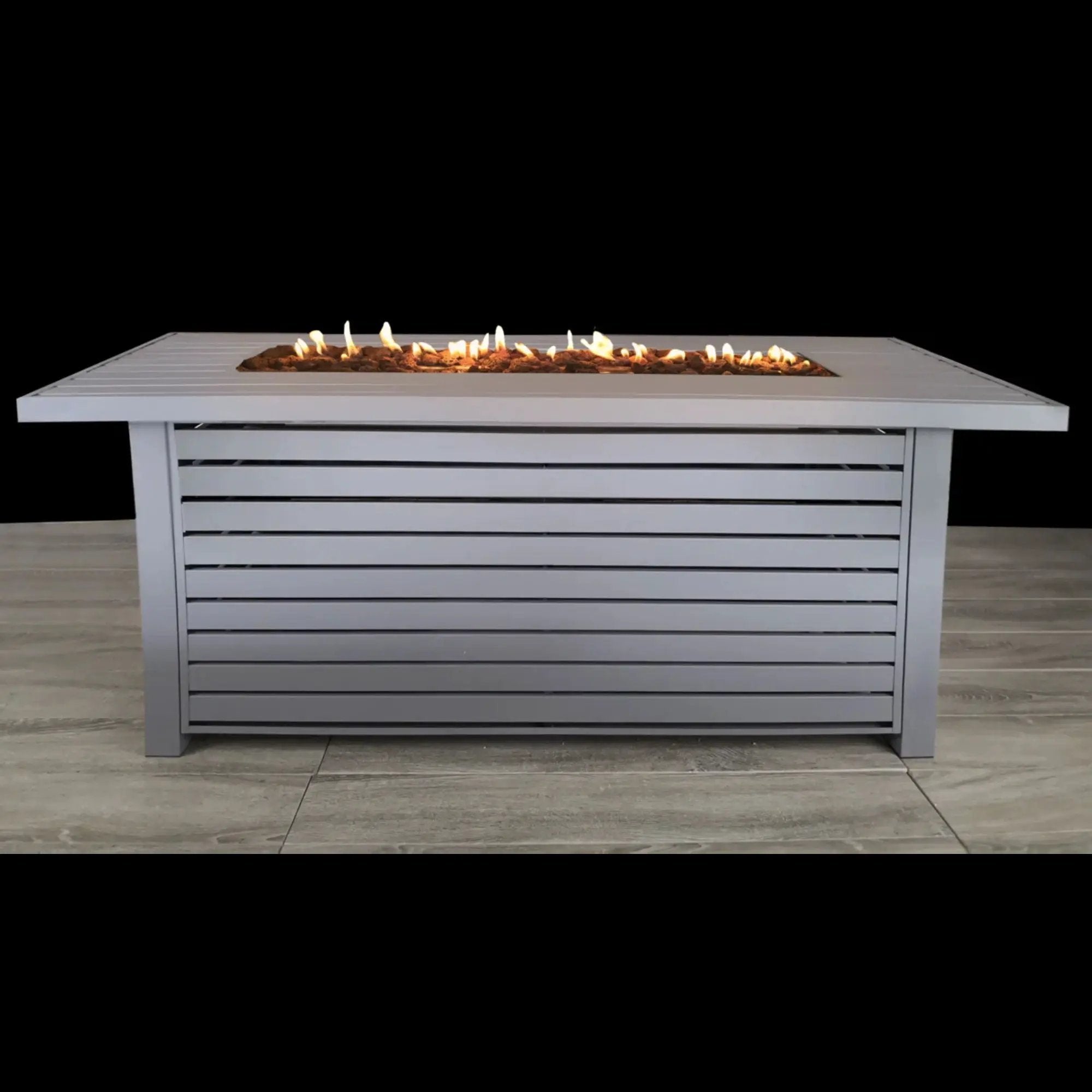 Propane / Gas Outdoor Fire Pit Table With Lid by Unique Piece Furniture