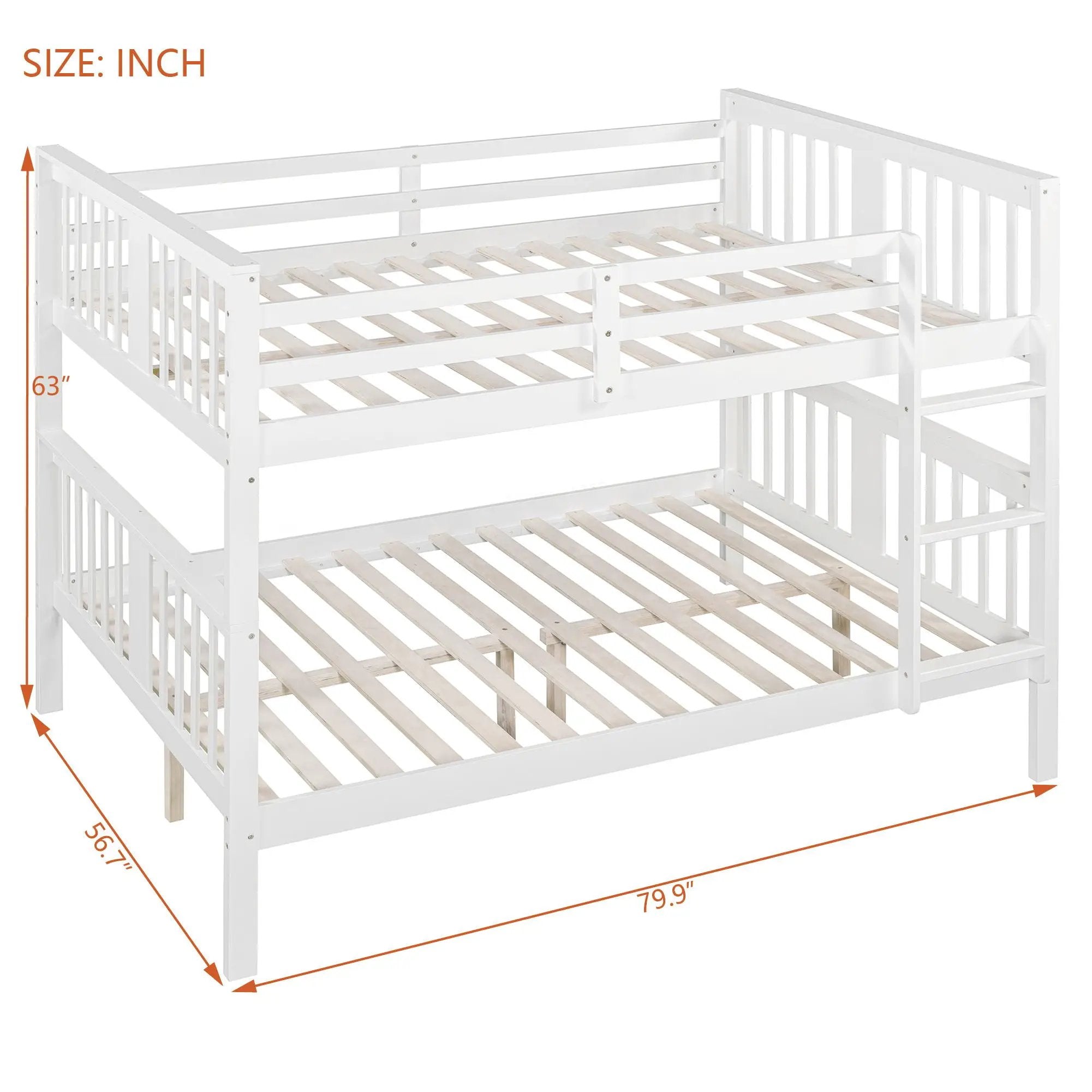 Bunk Bed With Ladder For Bedroom by Unique Piece Furniture