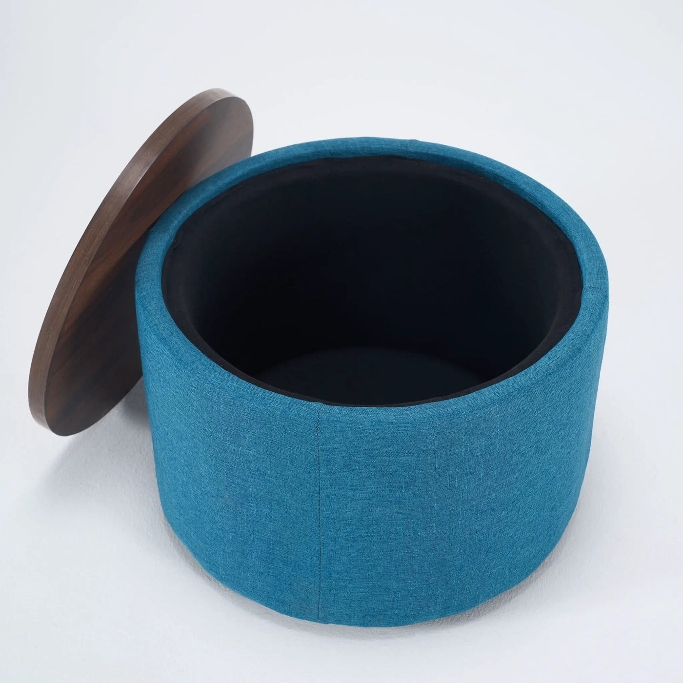 Nesting Ottomans, Round Coffee Table & Bench With Tray (Set of 2) by HouseOfZazla