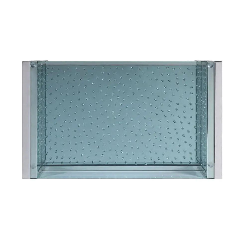 Nysa - 47" Coffee Table - Mirrored & Faux Crystals by Unique Piece Furniture