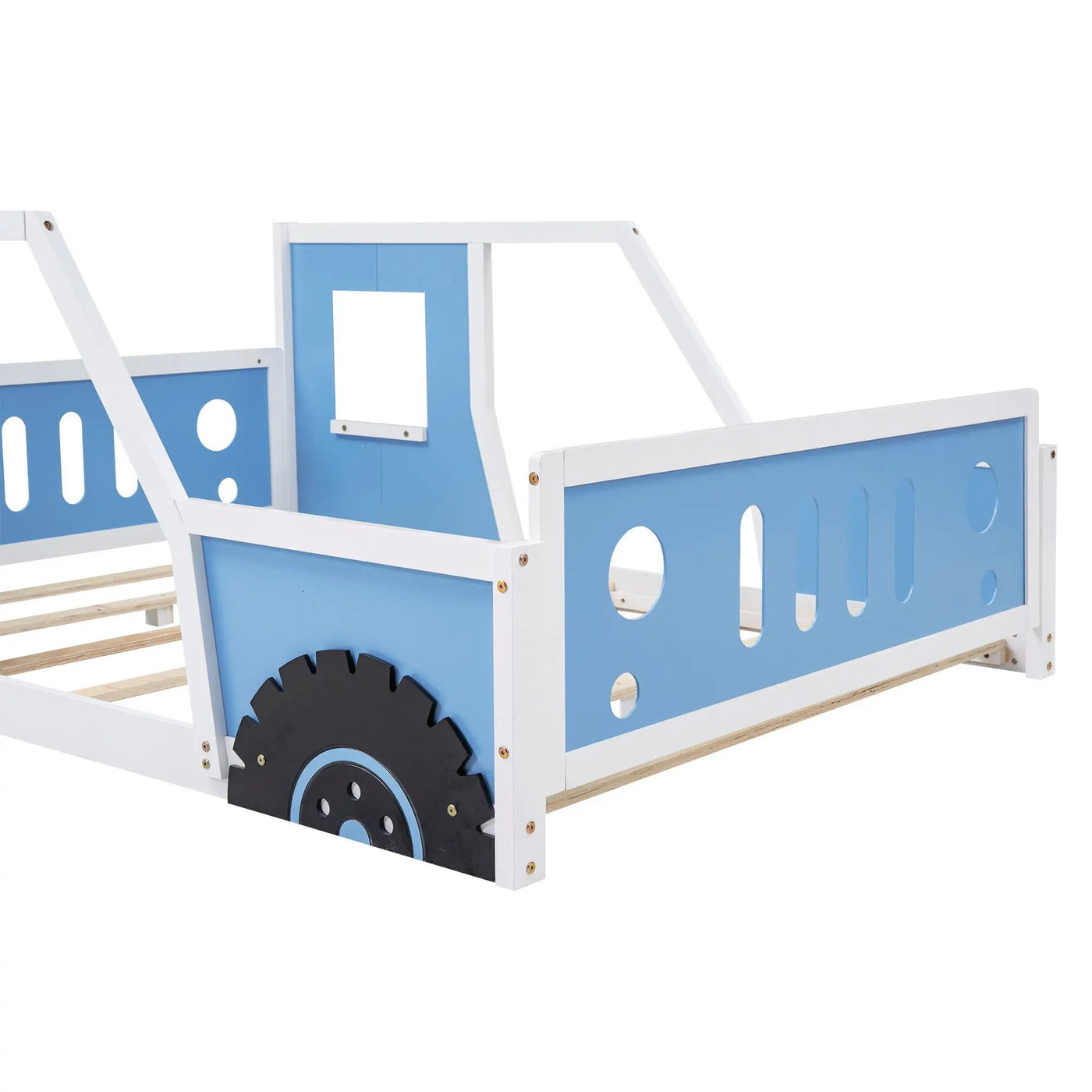 Classic Car Shaped Platform Bed With Wheels by HouseOfZazla