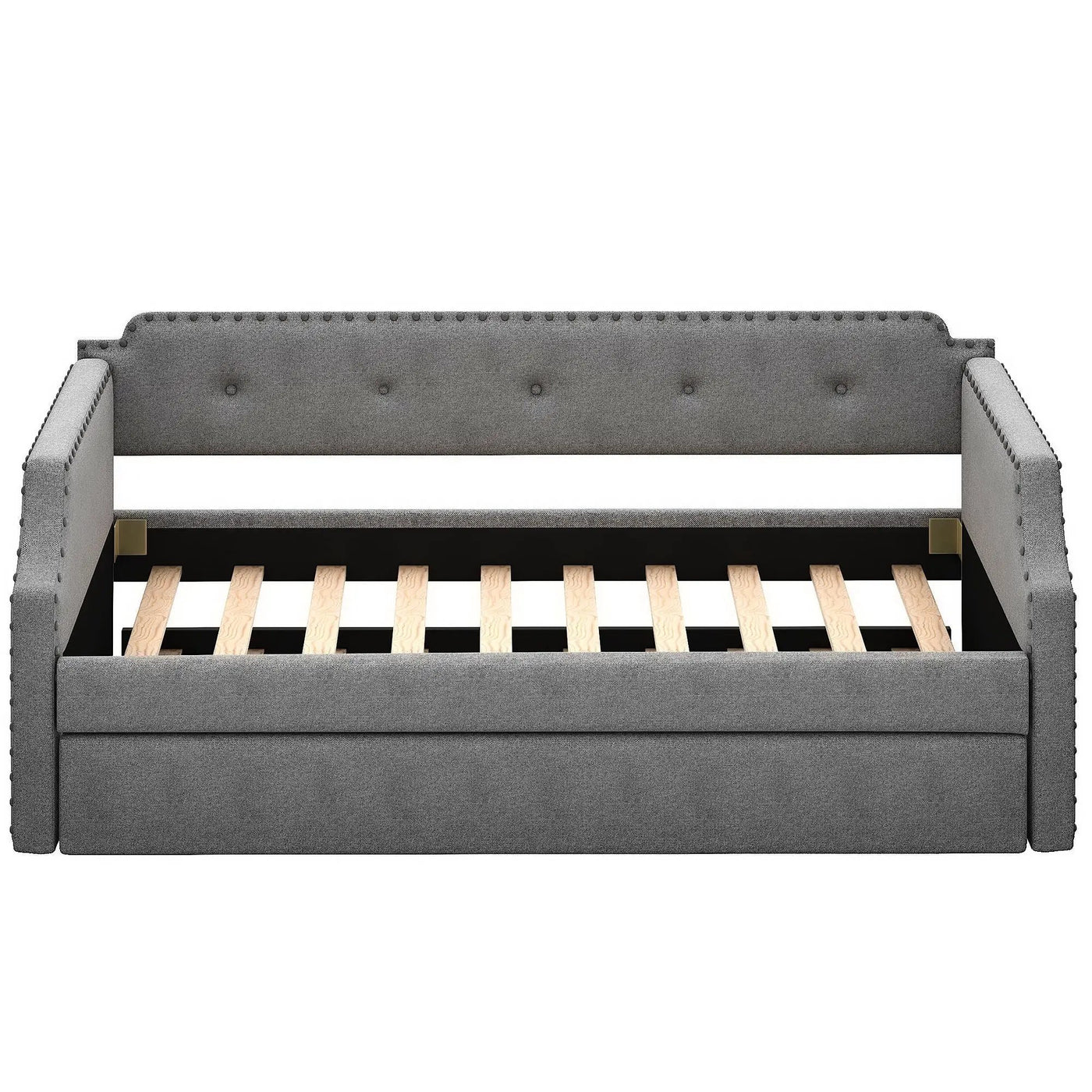 Upholstered Daybed With Trundle by HouseOfZazla