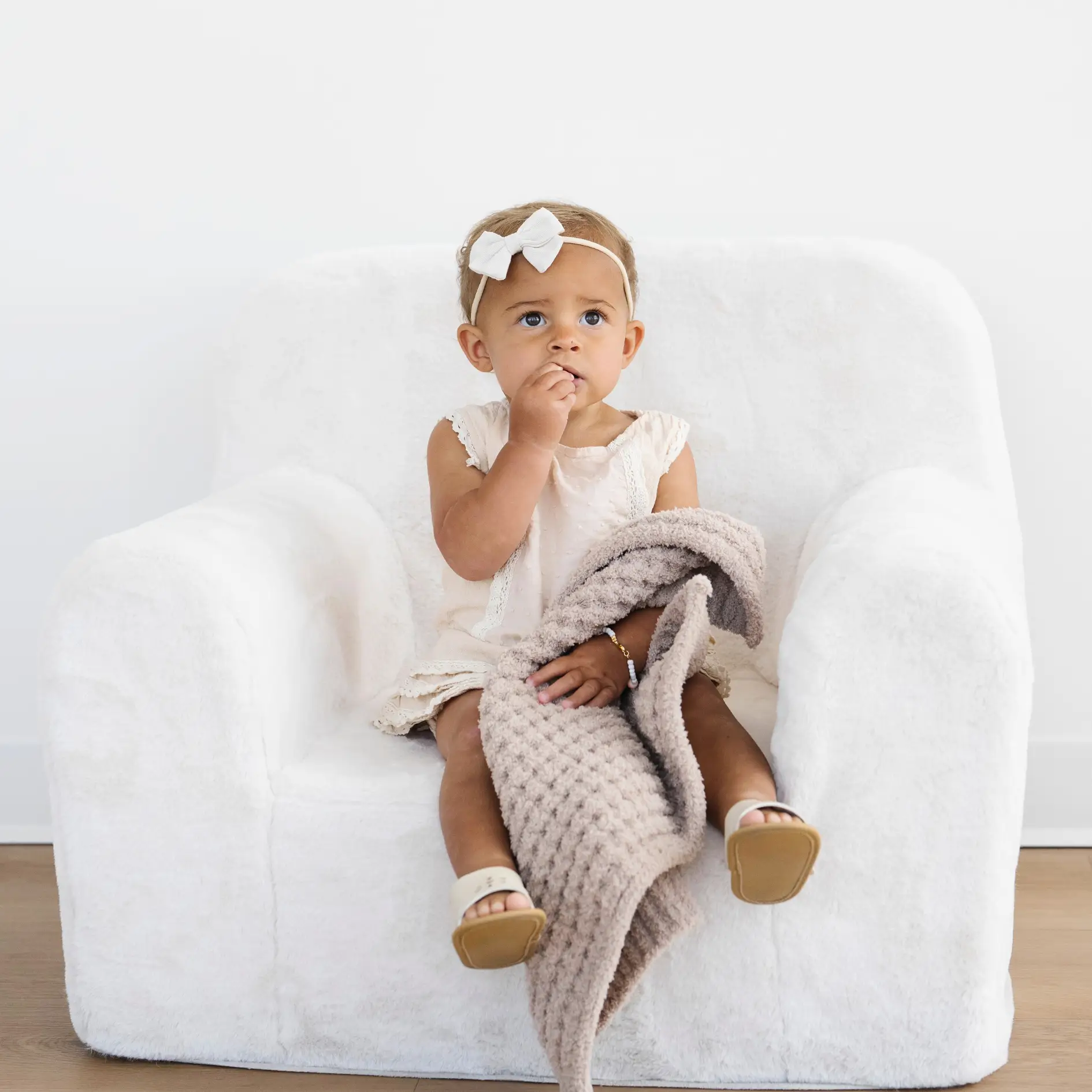 Waffle Knit Mini Blankets by HouseOfZazla