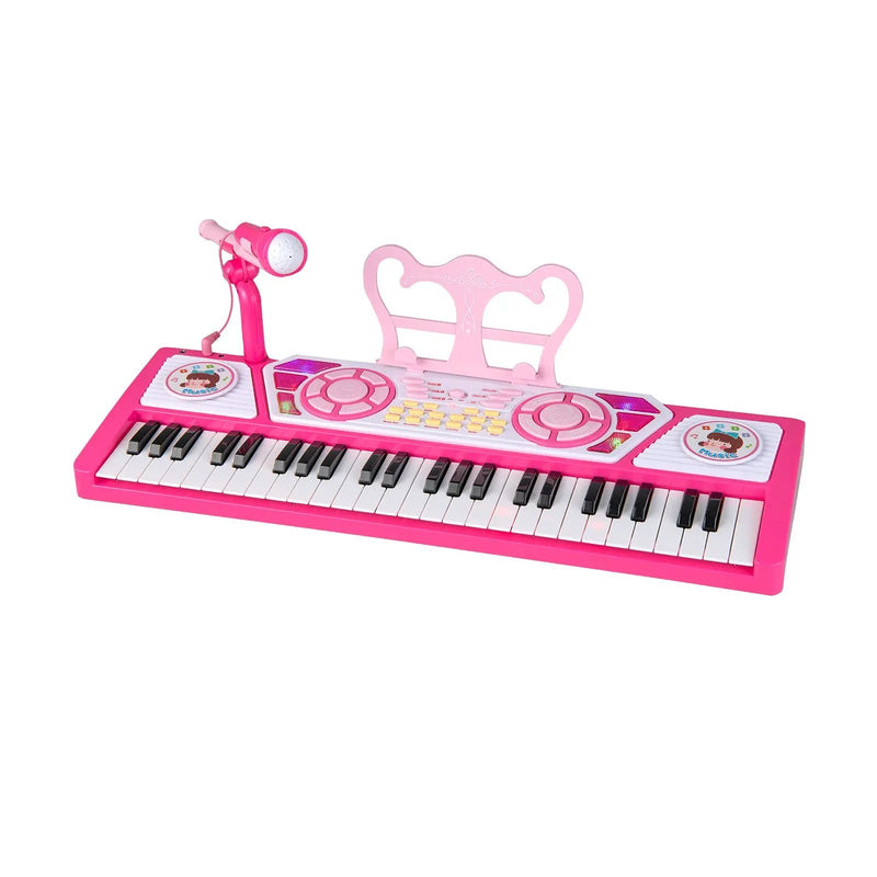 49 Keys Kids Piano Keyboard for Kids 3+-Pink by DirectDeals