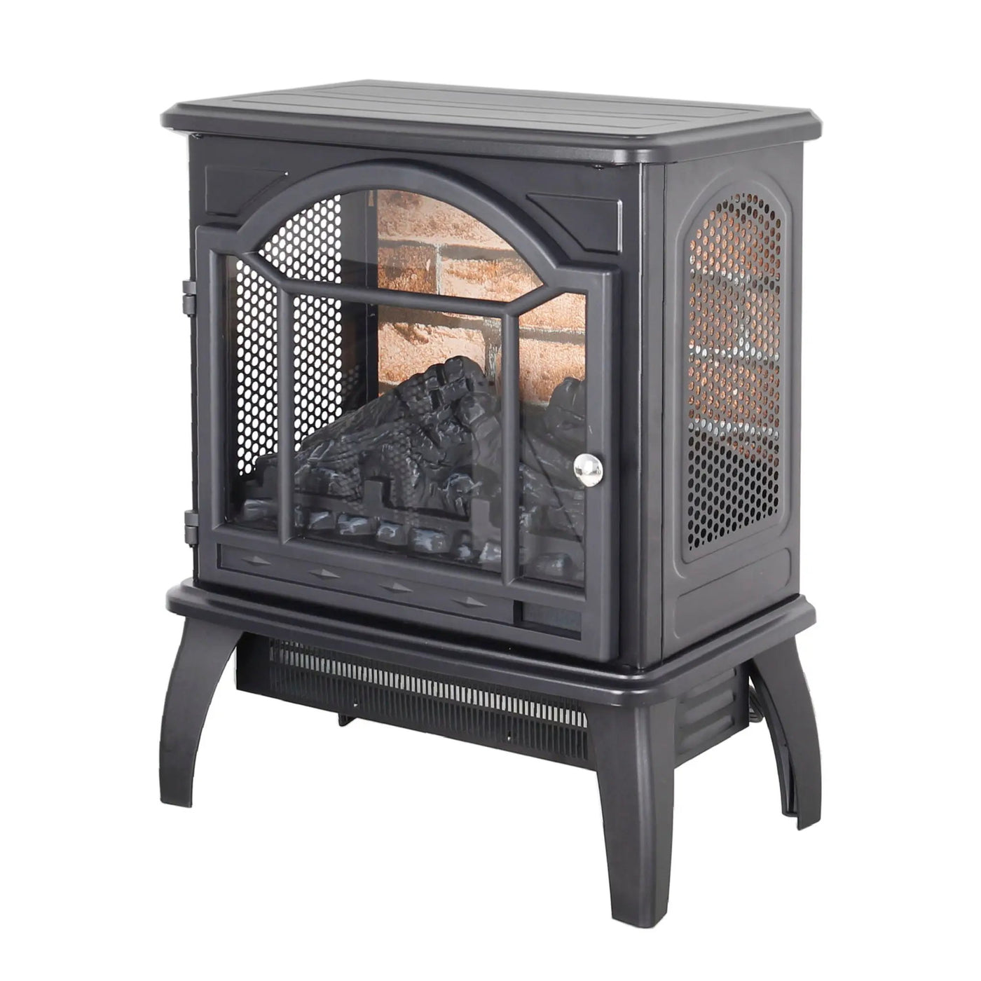 3D Flame Electric Infrared Quartz Fireplace Stove With Remote Control by HouseOfZazla