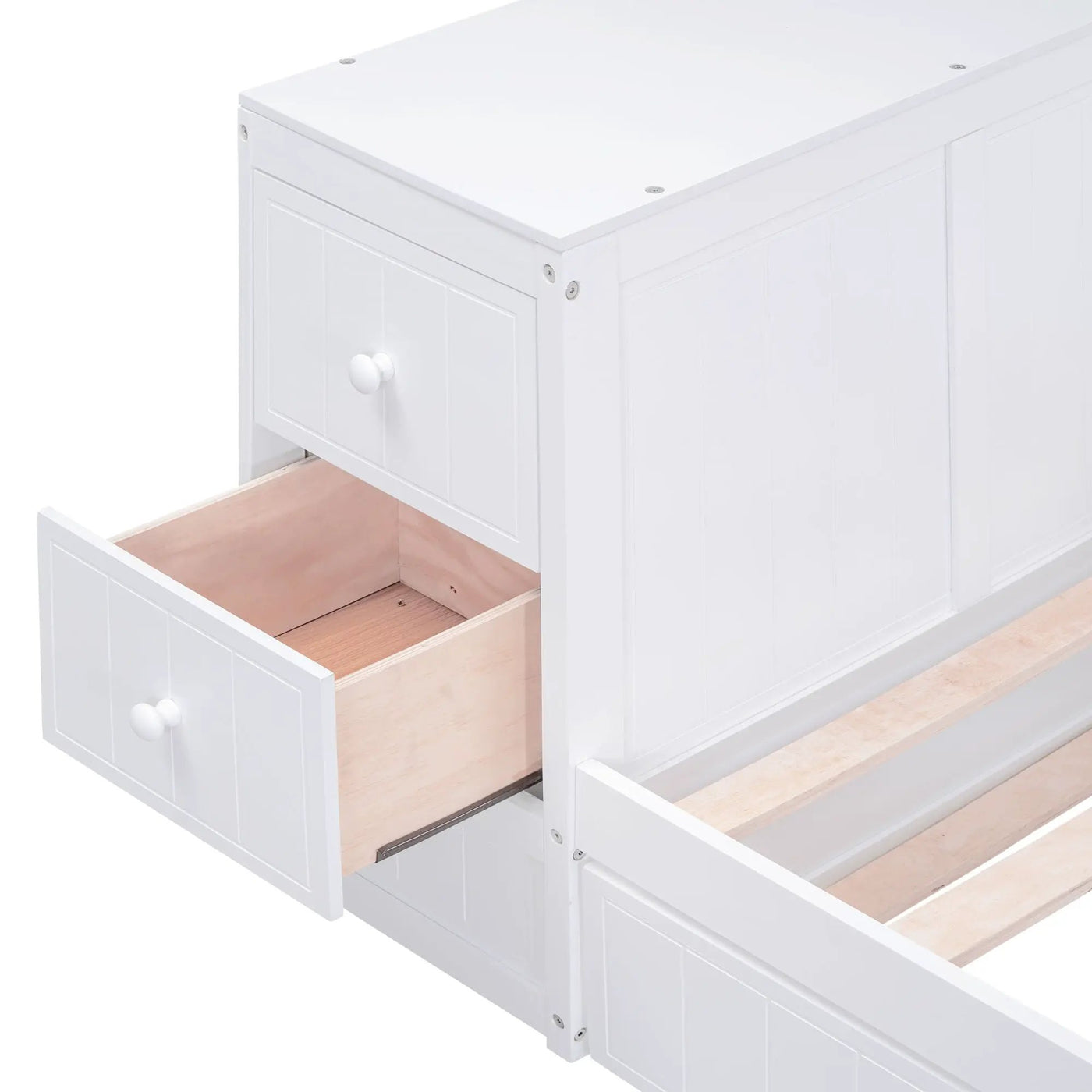 Daybed With Storage Arms, Trundle And Charging Station by HouseOfZazla
