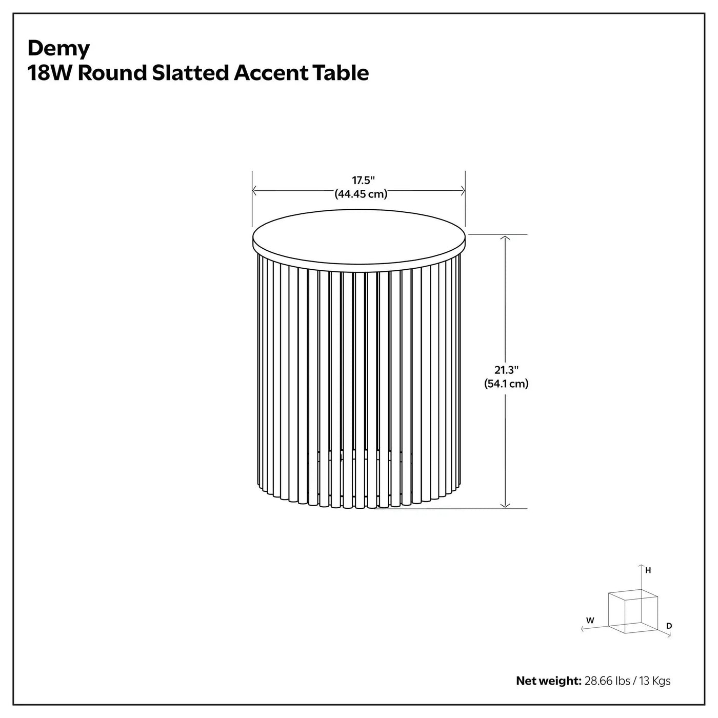 Demy - Accent Table by Unique Piece Furniture