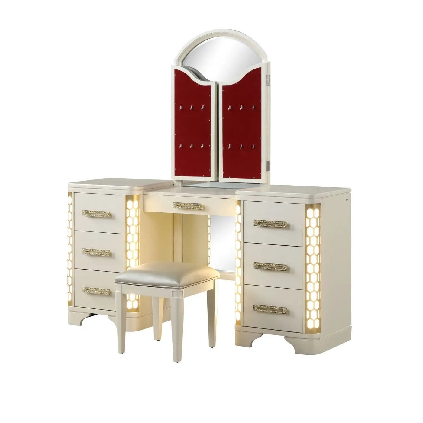 Jasmine - LED Bedroom Set by HouseOfZazla