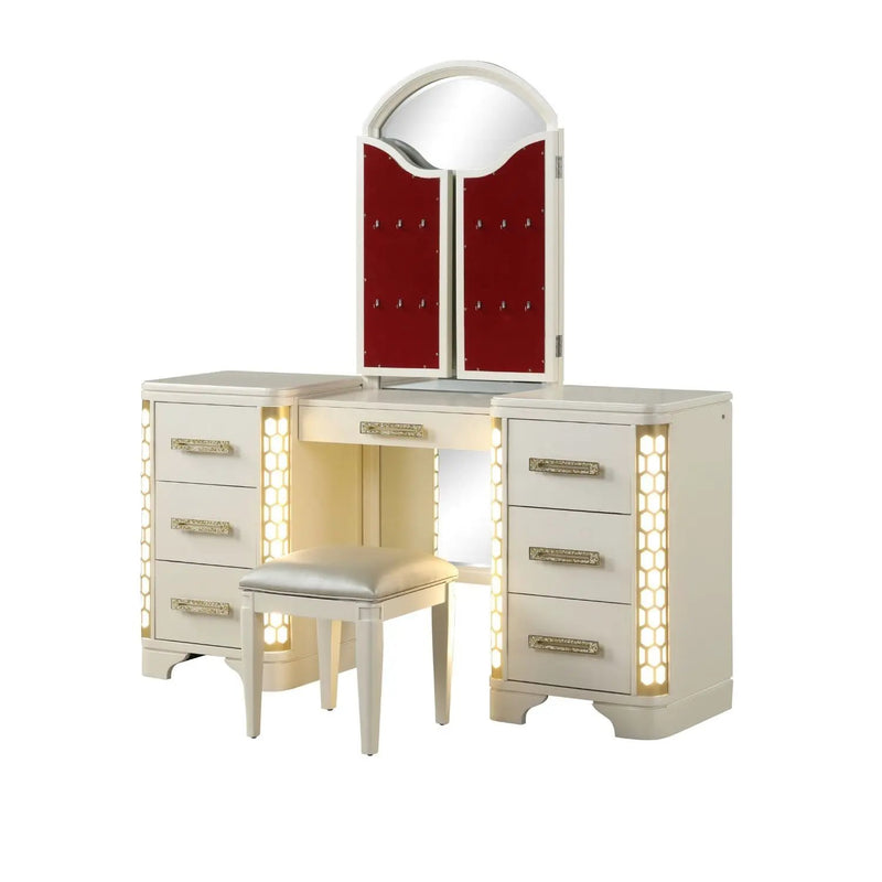 Jasmine - LED Bedroom Set by HouseOfZazla