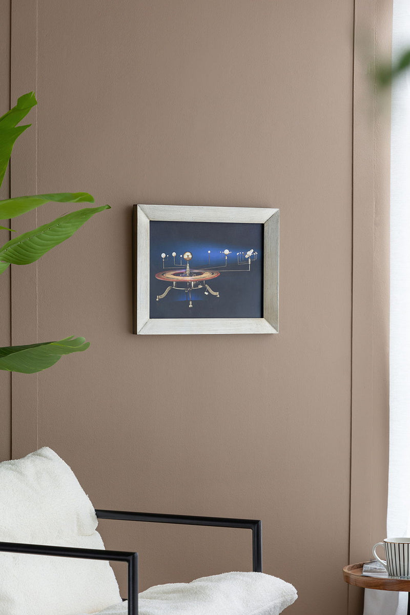 Rectangular Framed Wall Art with Durable MDF Frame - Multicolor