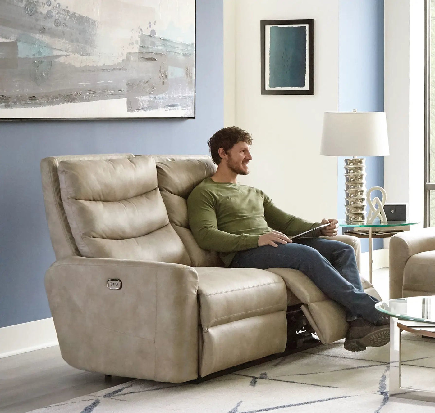 Gill - Reclining Loveseat by Unique Piece Furniture