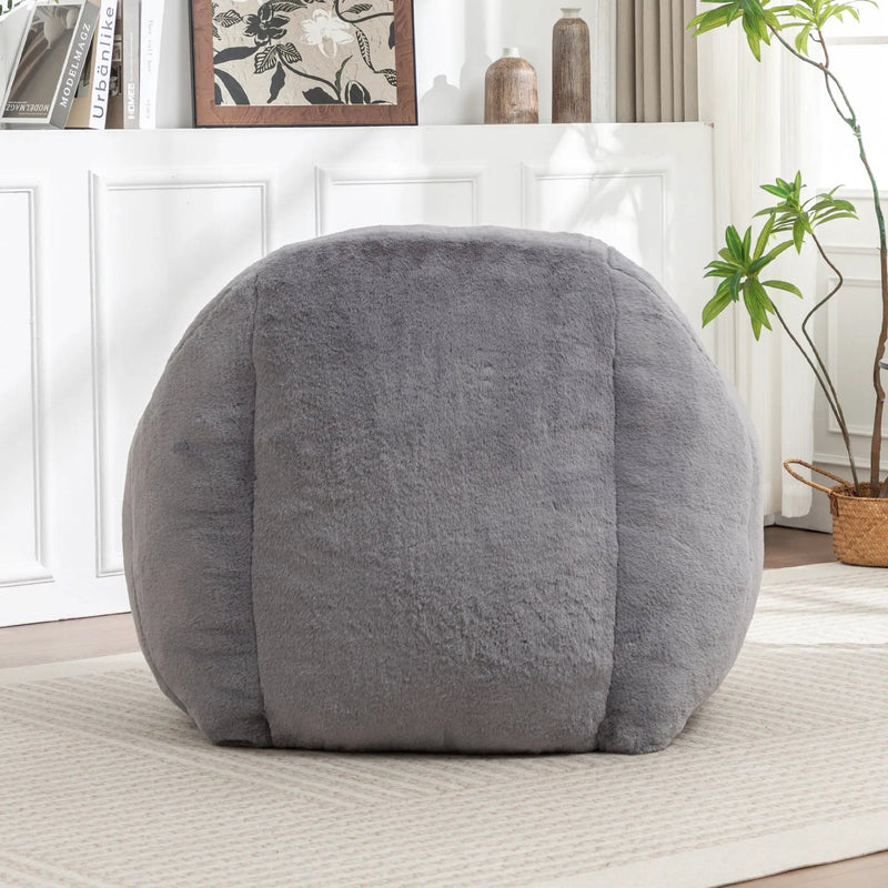 Comfy Bean Bag Chair with Back Support by HouseOfZazla