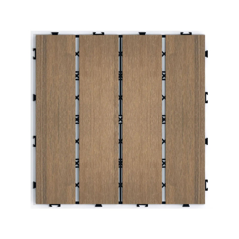 Patio Deck Tiles, Pack Of 22 by HouseOfZazla