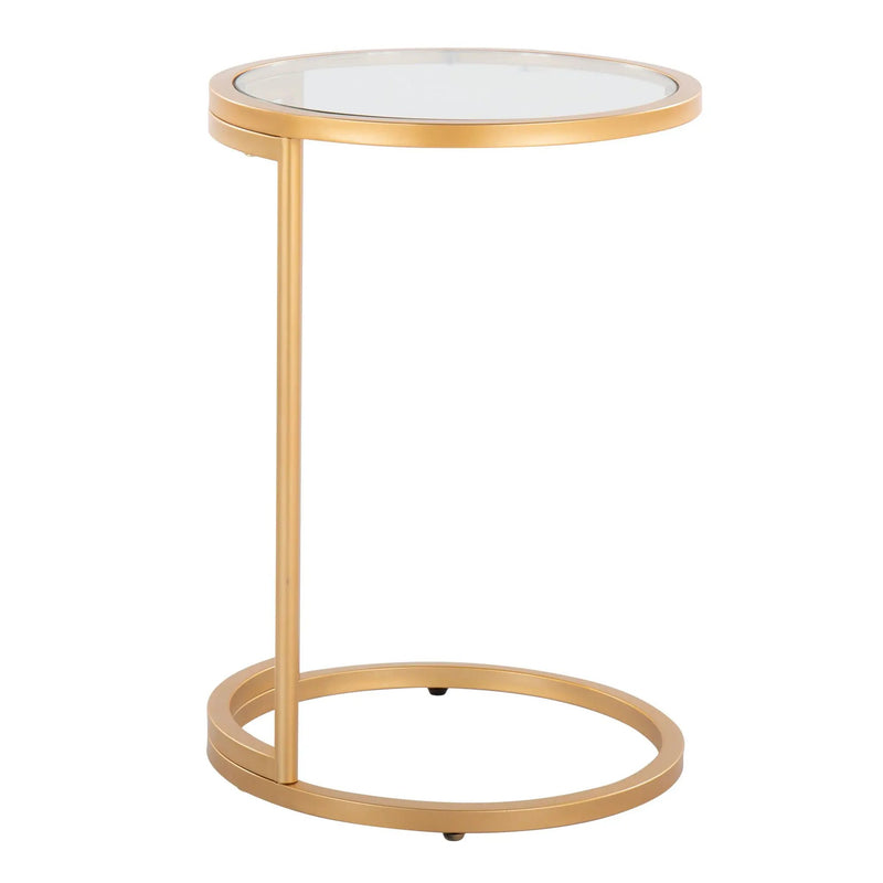 Zenn - Round End Table With Stylish Design by HouseOfZazla