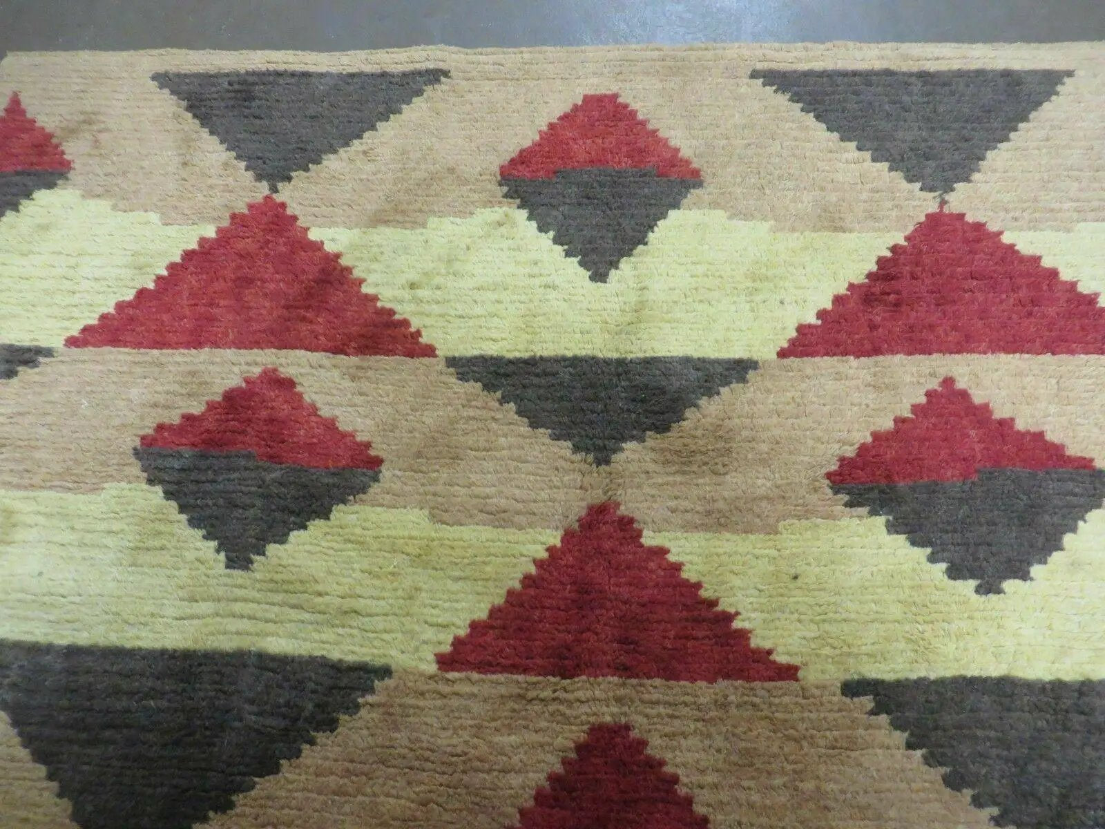 6' X 8' Handmade Tibetan Nepal Chinese Wool Rug Art Deco Contemporary Modern by Jewel Rugs
