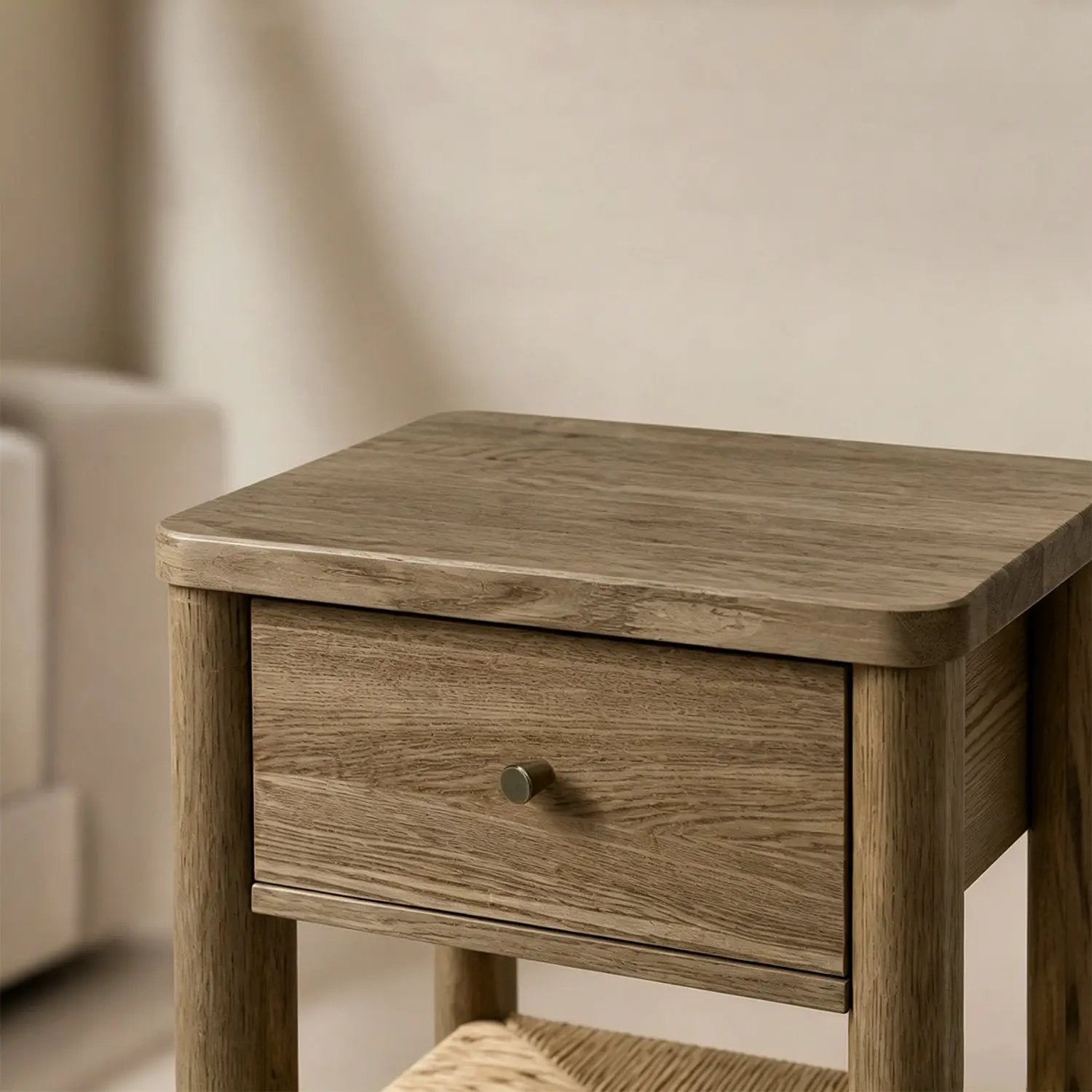 Antique Round-Corner Table by HouseOfZazla