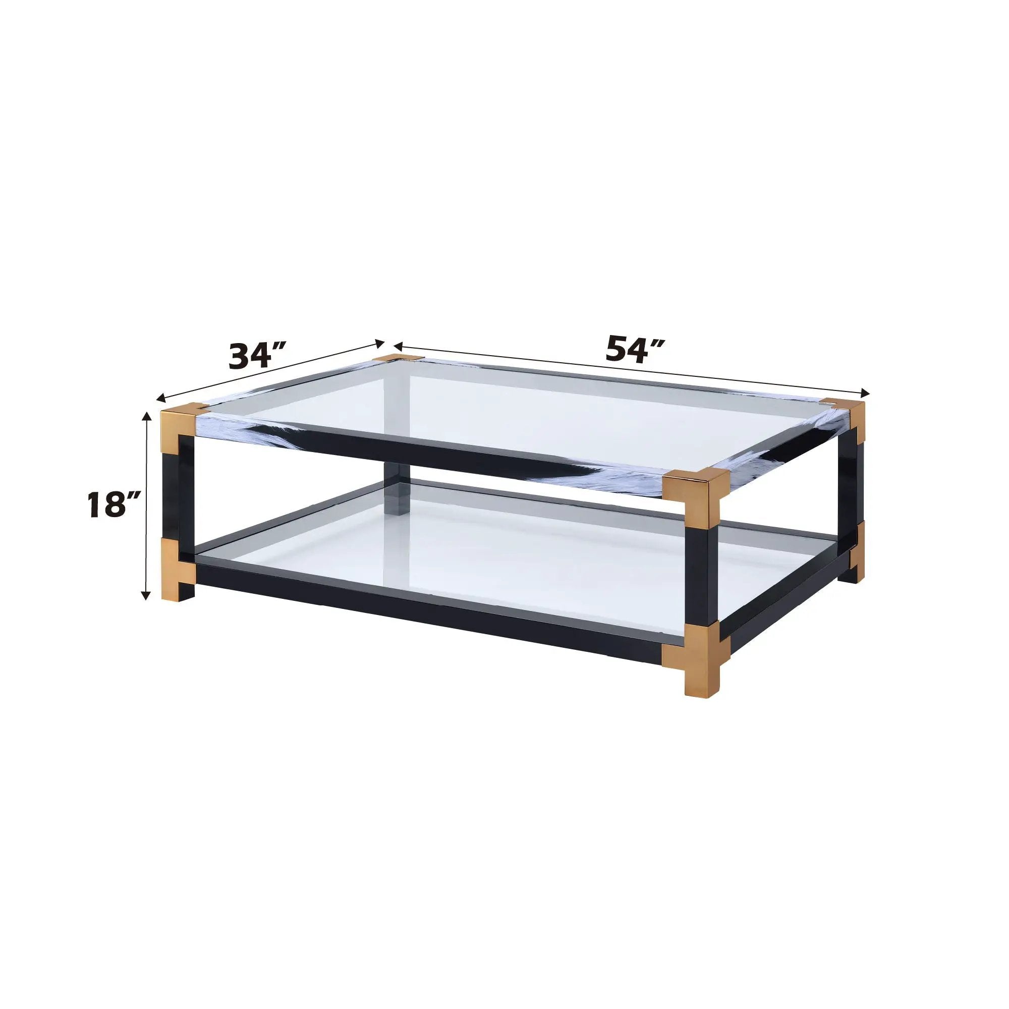 Lafty - Glass Table - Multi by Unique Piece Furniture