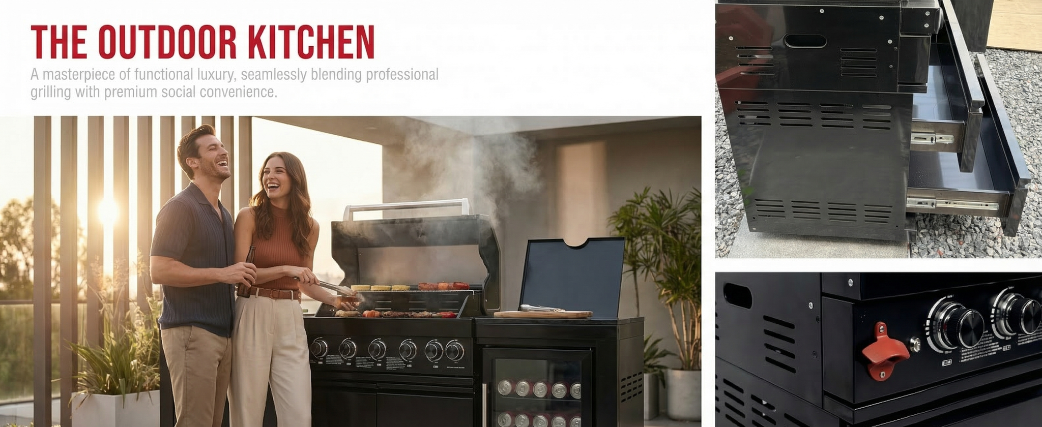6-Burner Propane Gas Grill by HouseOfZazla