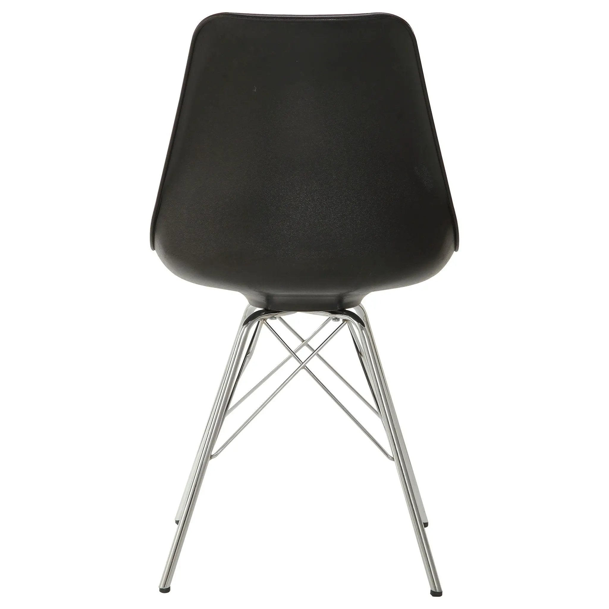 Padded Dining Chair (Set of 2) - Black