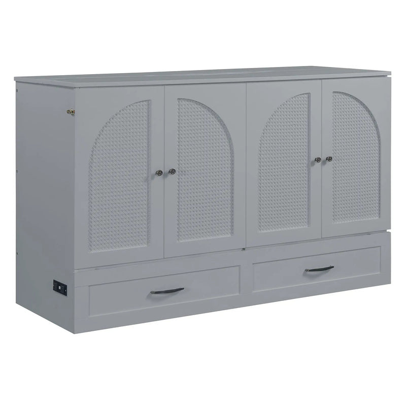 Murphy Bed With Large Drawers by Unique Piece Furniture