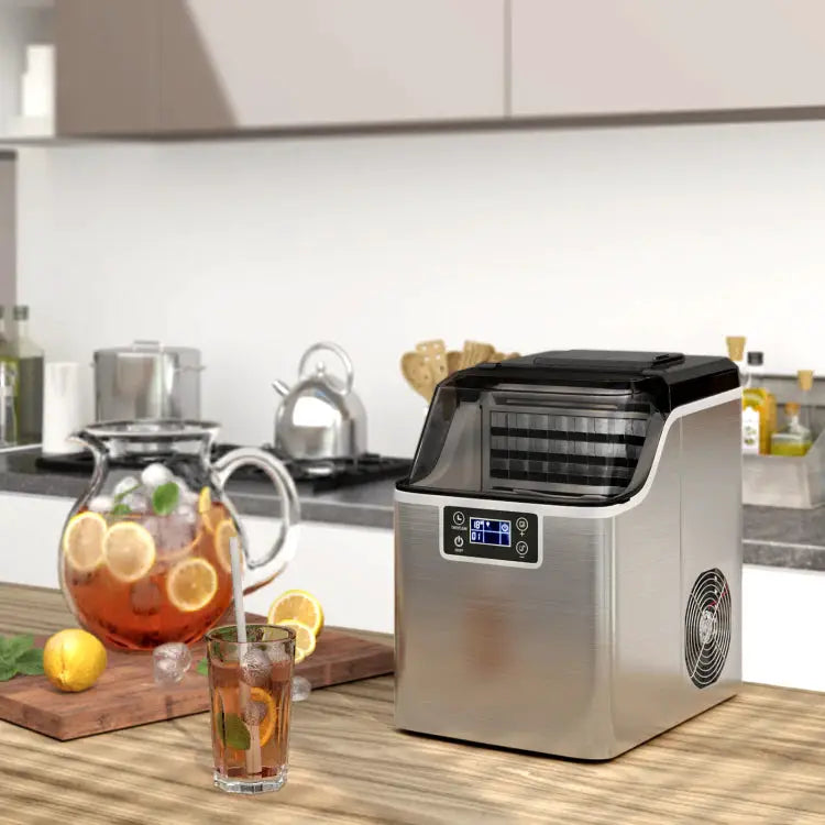 Portable Ice Maker with Scoop & Basket by DirectDeals