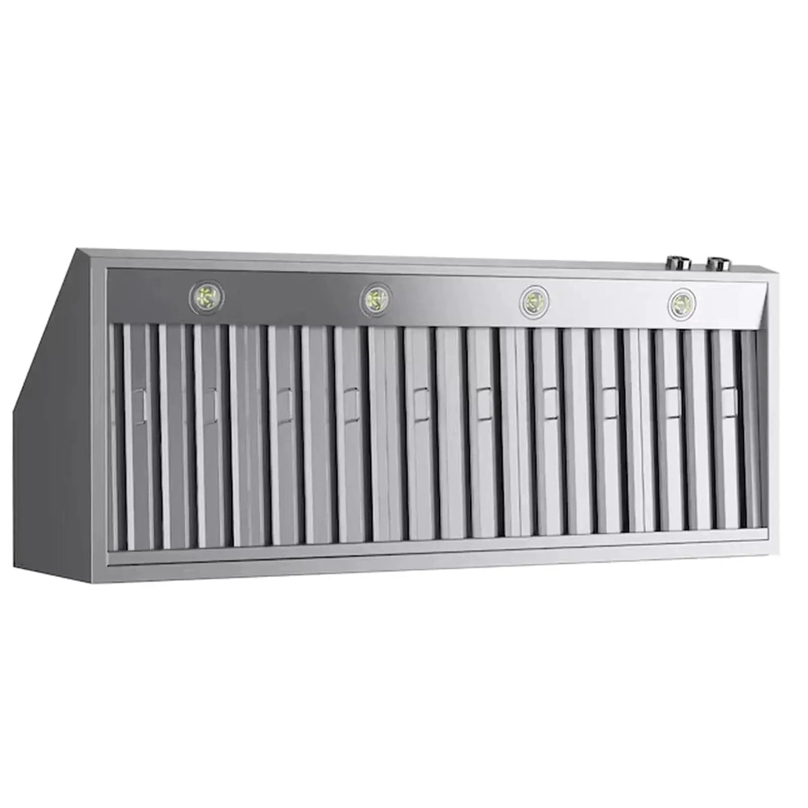 Kucht 60" Ducted Under Cabinet Range Hood Stainless Steel with Digital Controls KRH600-SS by Farmhouse Kitchen and Bath