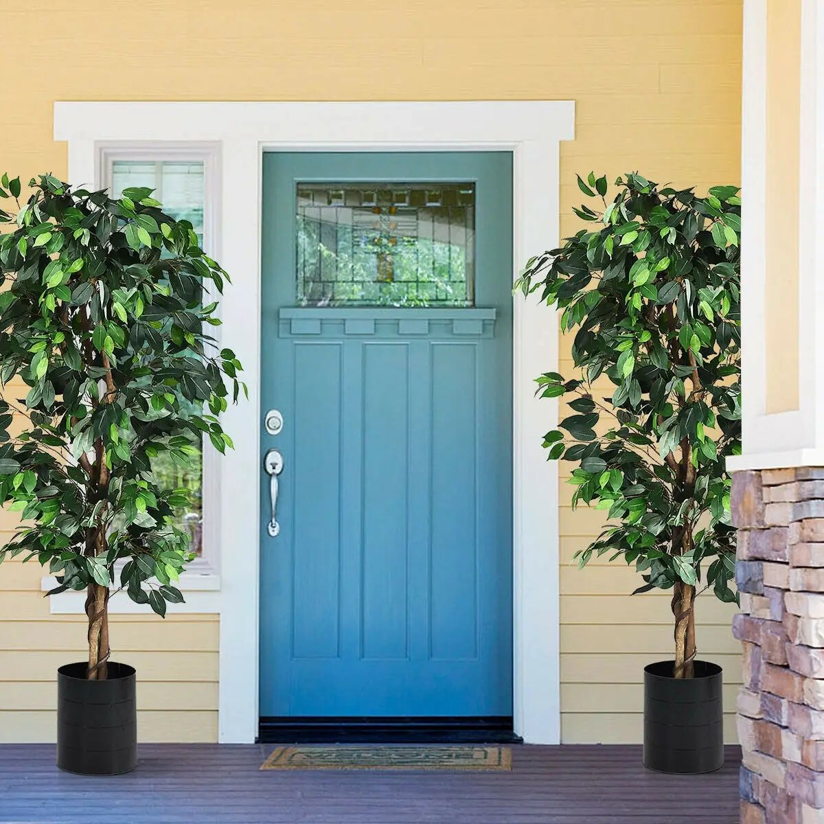 6 Feet Artificial Ficus Silk Tree by DirectDeals
