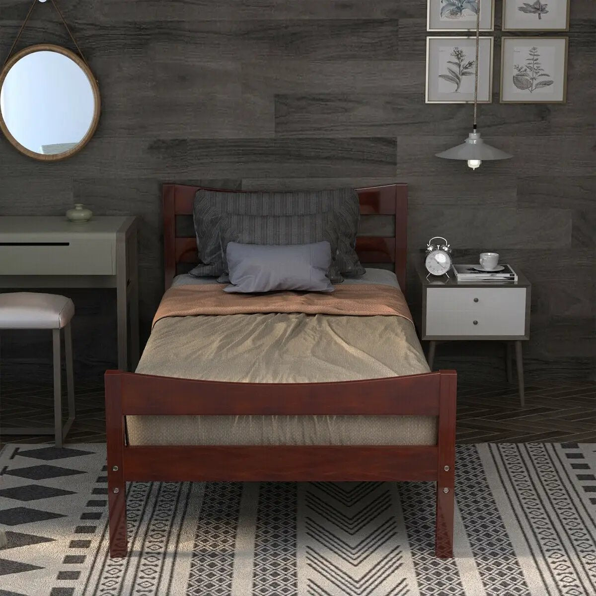 Twin Size Rustic by DirectDeals