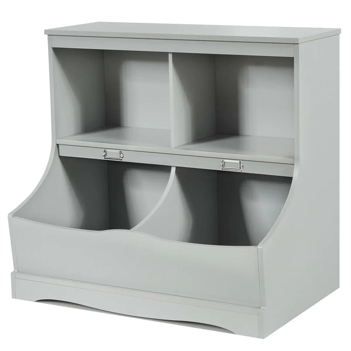 Kids Floor Cabinet Multi-Functional Bookcase by DirectDeals