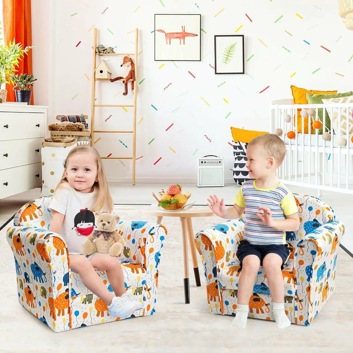 Foldable Baby Walker with Removable Seat and Adjustable Height for 6-12 Months by DirectDeals