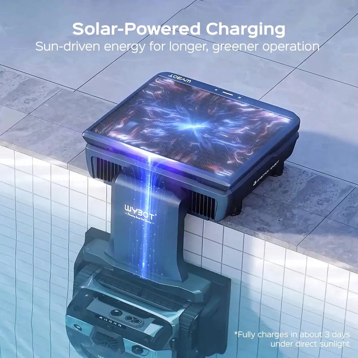 WYBOT S3 Robotic Pool Cleaner by WYBOT