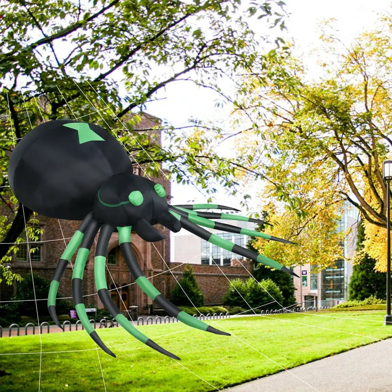 6 Feet Halloween Inflatable Blow-Up Spider by DirectDeals
