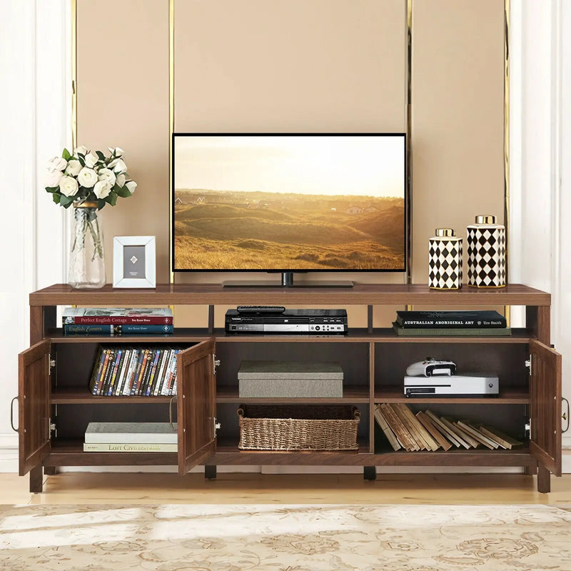 Universal TV Stand Entertainment Media Center for TV's up to 65 Inch by DirectDeals