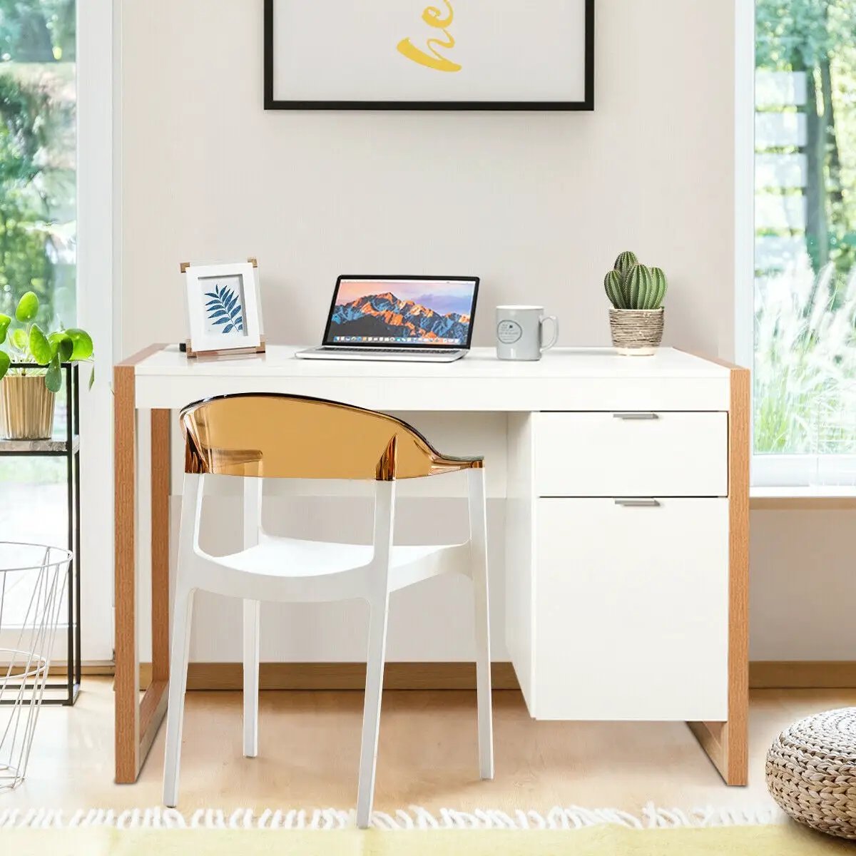 Modern Computer Desk by DirectDeals