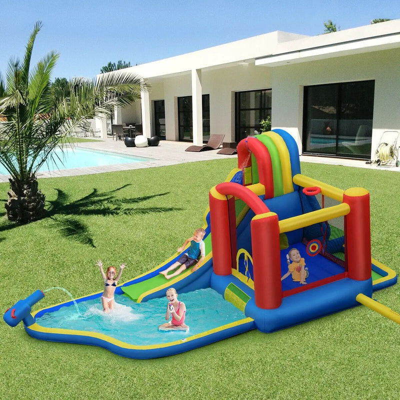Inflatable Kid Bounce House Castle with Blower by DirectDeals