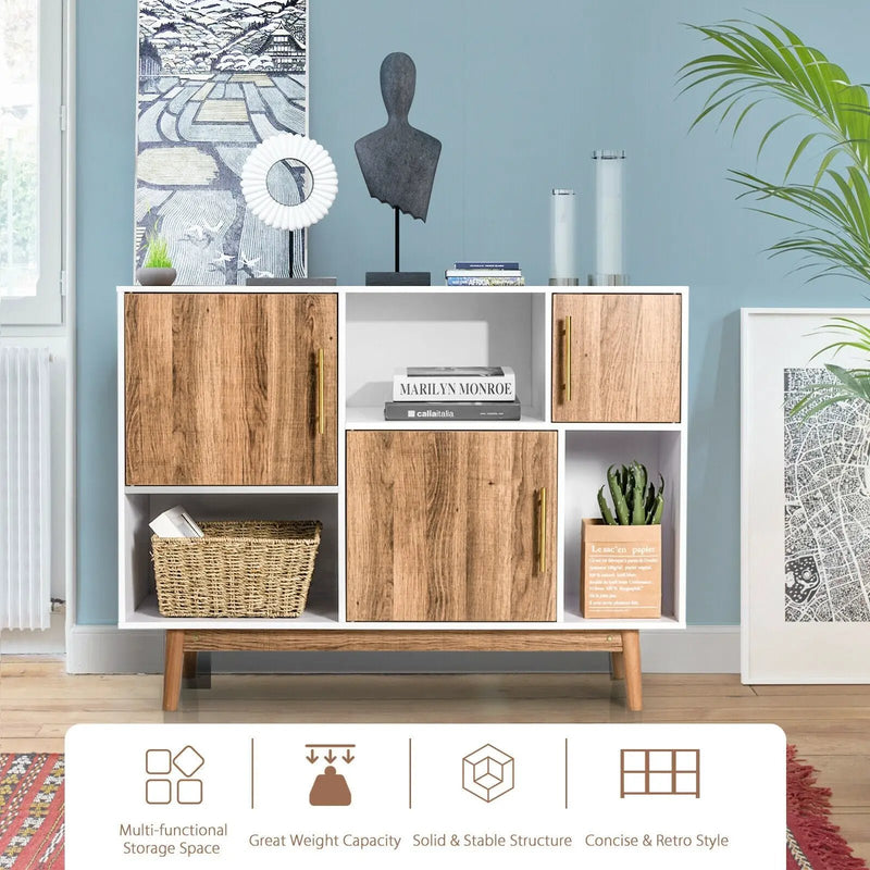 Sideboard Storage Cabinet with Storage Compartments by DirectDeals