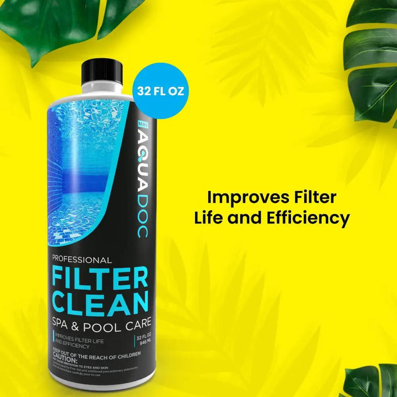 Spa Filter Clean & Stain and Scale Combo by AquaDoc