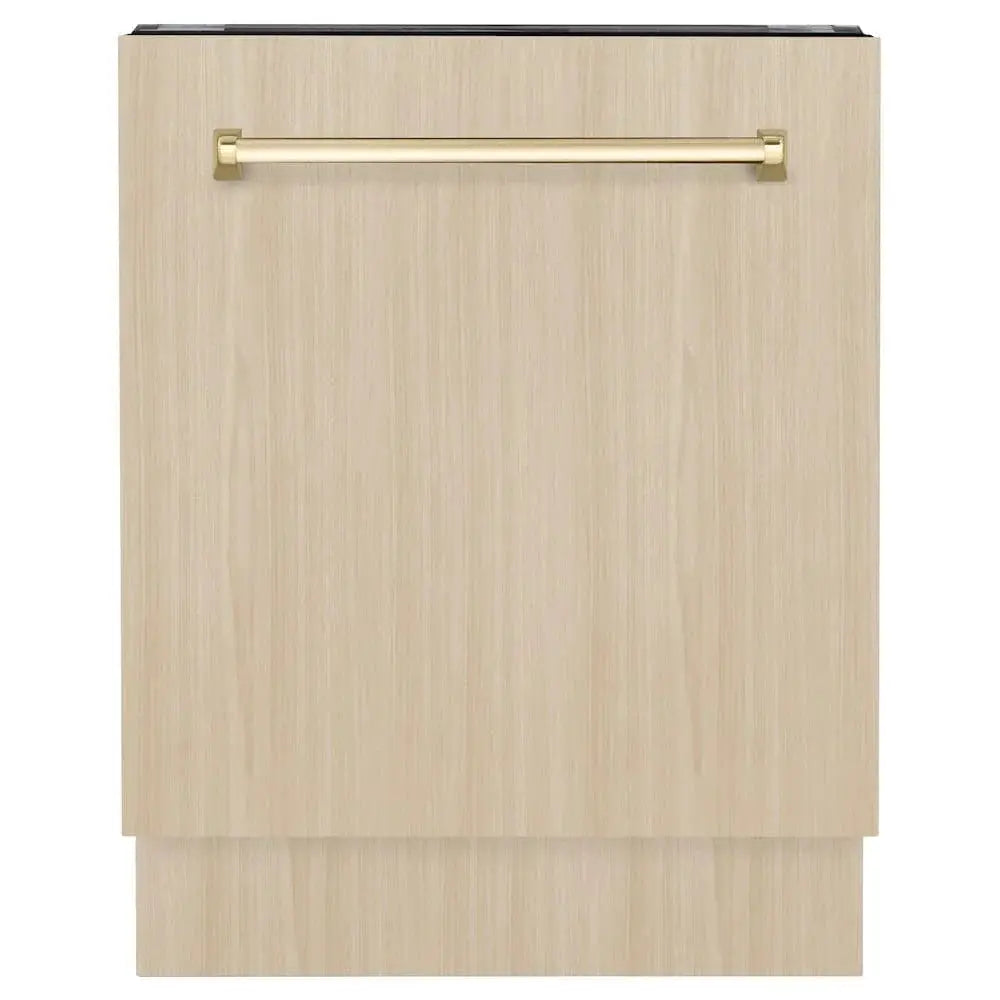 ZLINE Autograph 24" Dishwasher Stainless, Gold DWVZ-24-G by Farmhouse Kitchen and Bath