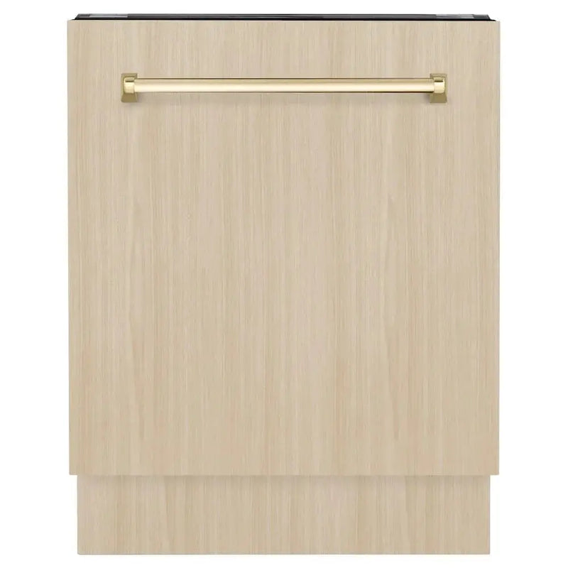 ZLINE Autograph 24" Dishwasher Stainless, Gold DWVZ-24-G by Farmhouse Kitchen and Bath
