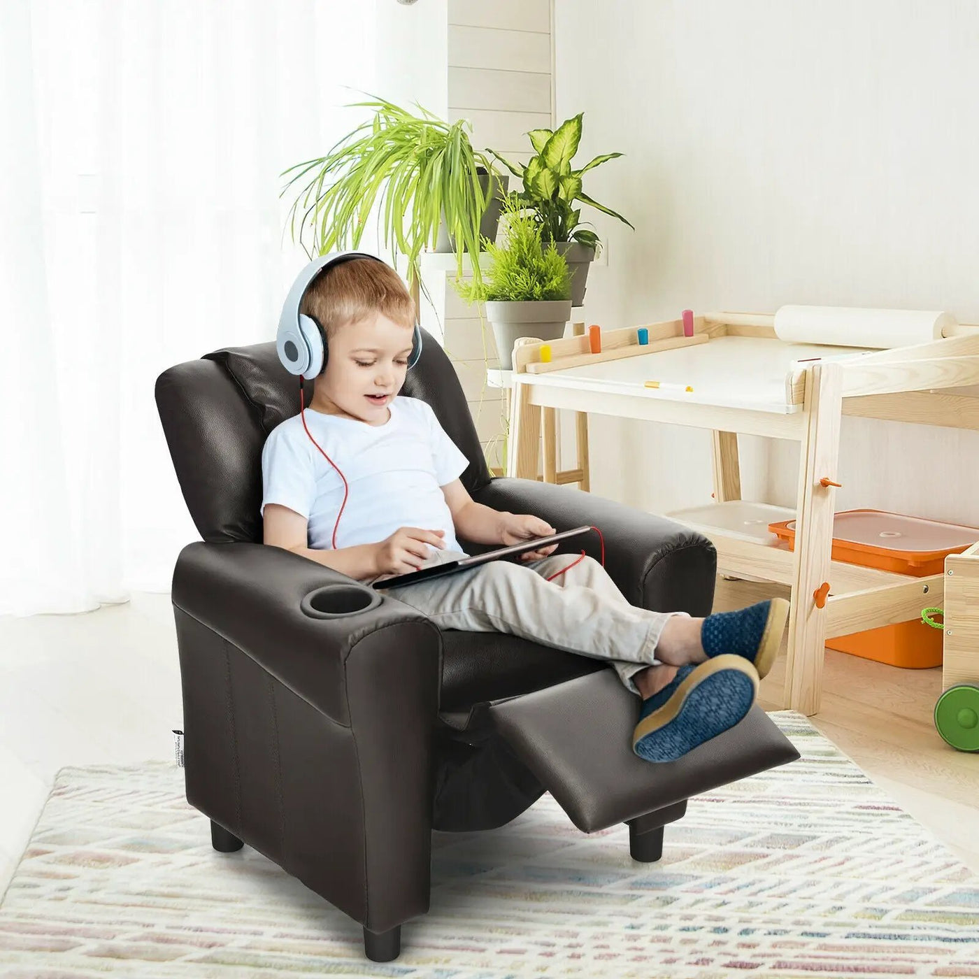 Kids Recliner Armchair Sofa by DirectDeals
