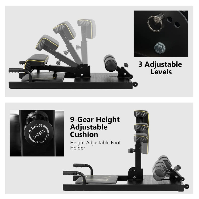 8-in-1 Home Gym Multifunction Squat Fitness Machine by DirectDeals