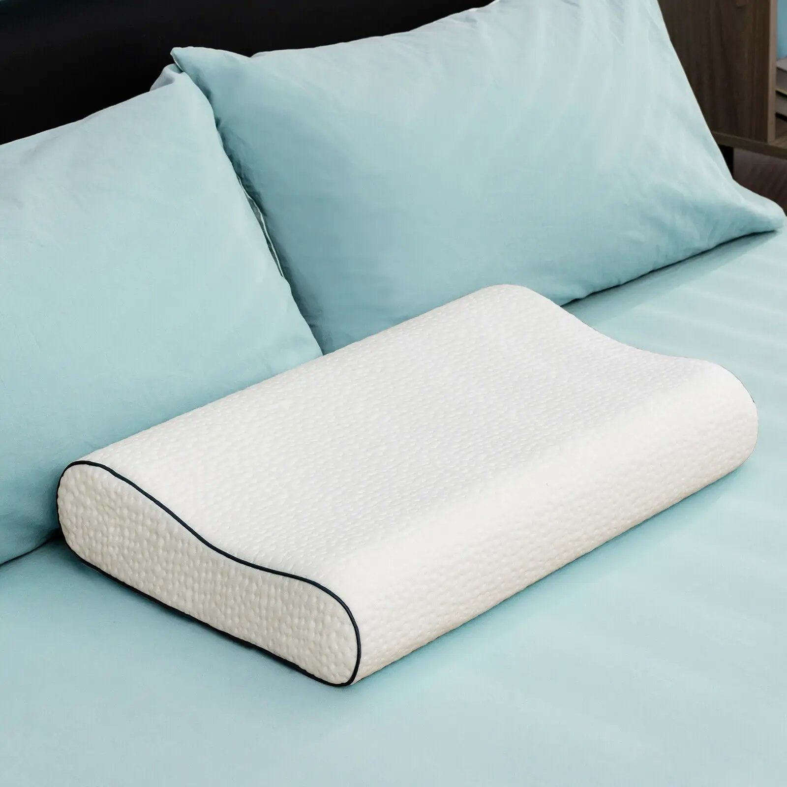 Memory Foam Sleep Pillow Orthopedic Contour Cervical Neck Support by DirectDeals